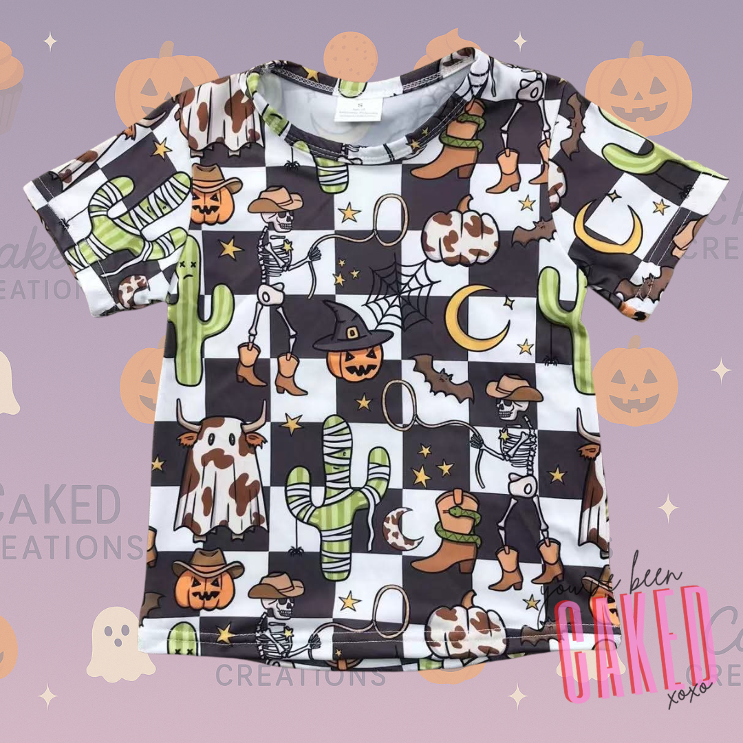 Kids Western Halloween Tee