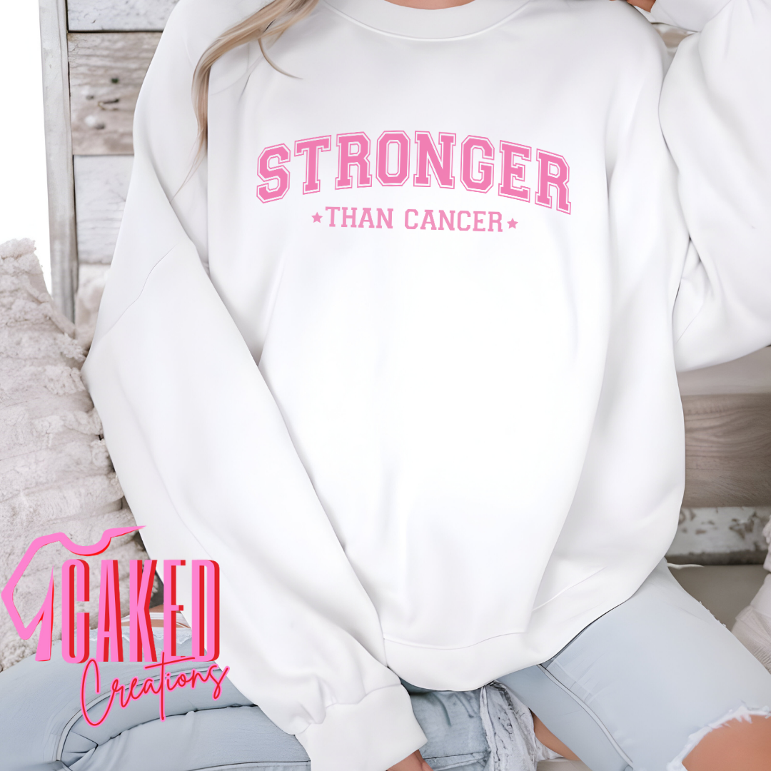 Stronger Than Cancer Tee β Motivational Breast Cancer Awareness Shirt