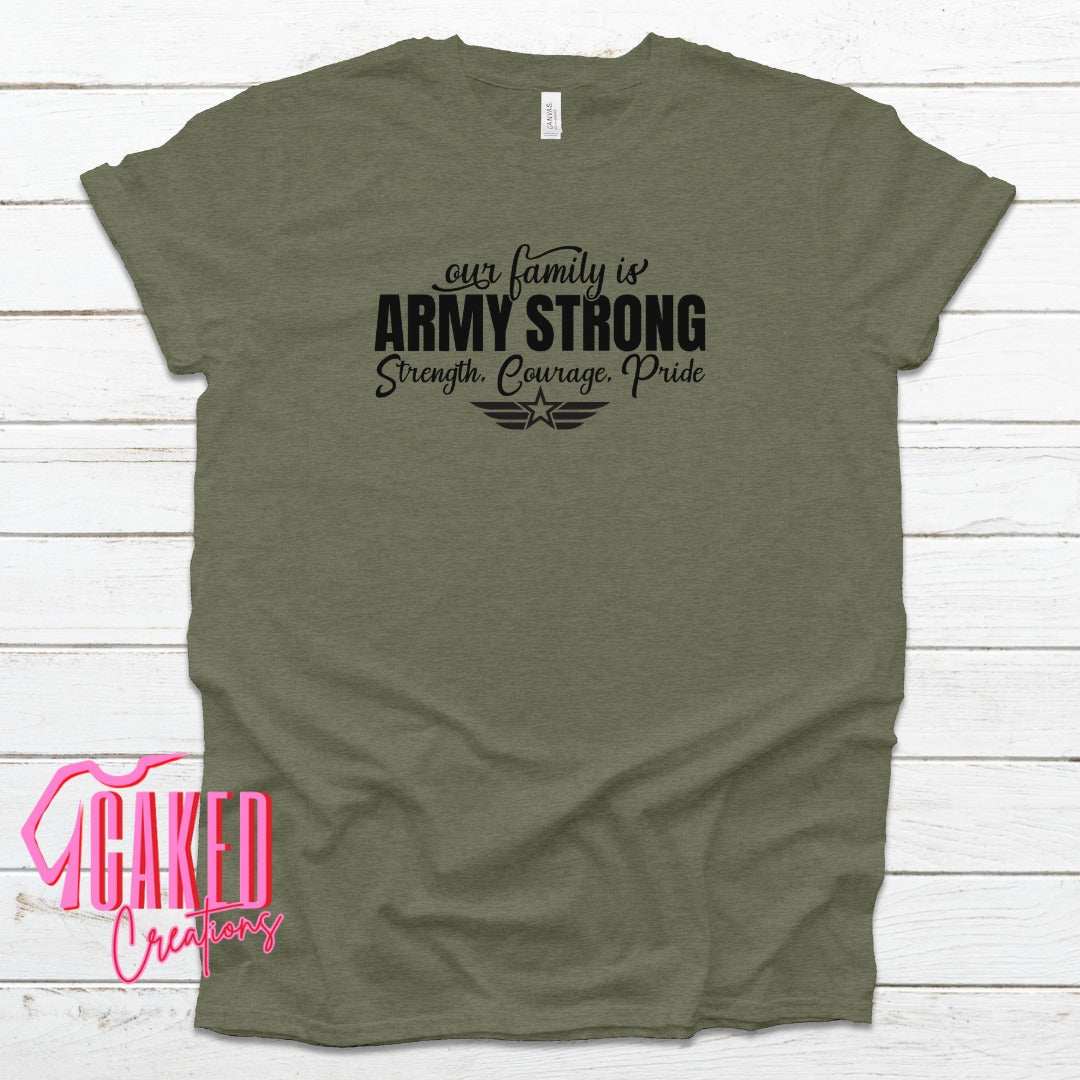Army Strong Tee β Strength. Courage. Pride.
