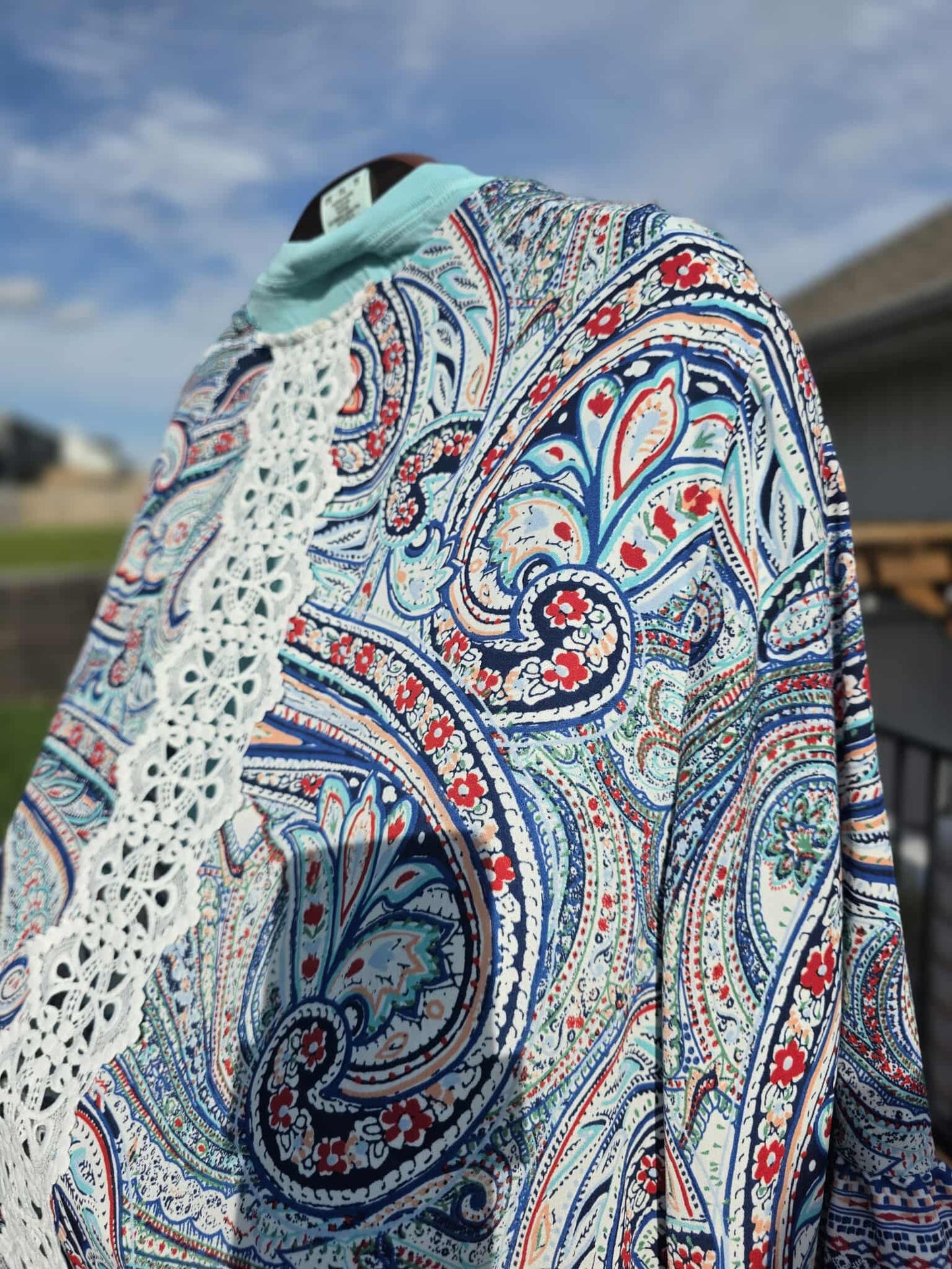 Closet Craving: Paisley + Lace Mystic Drape Kimono – Cato 18/20