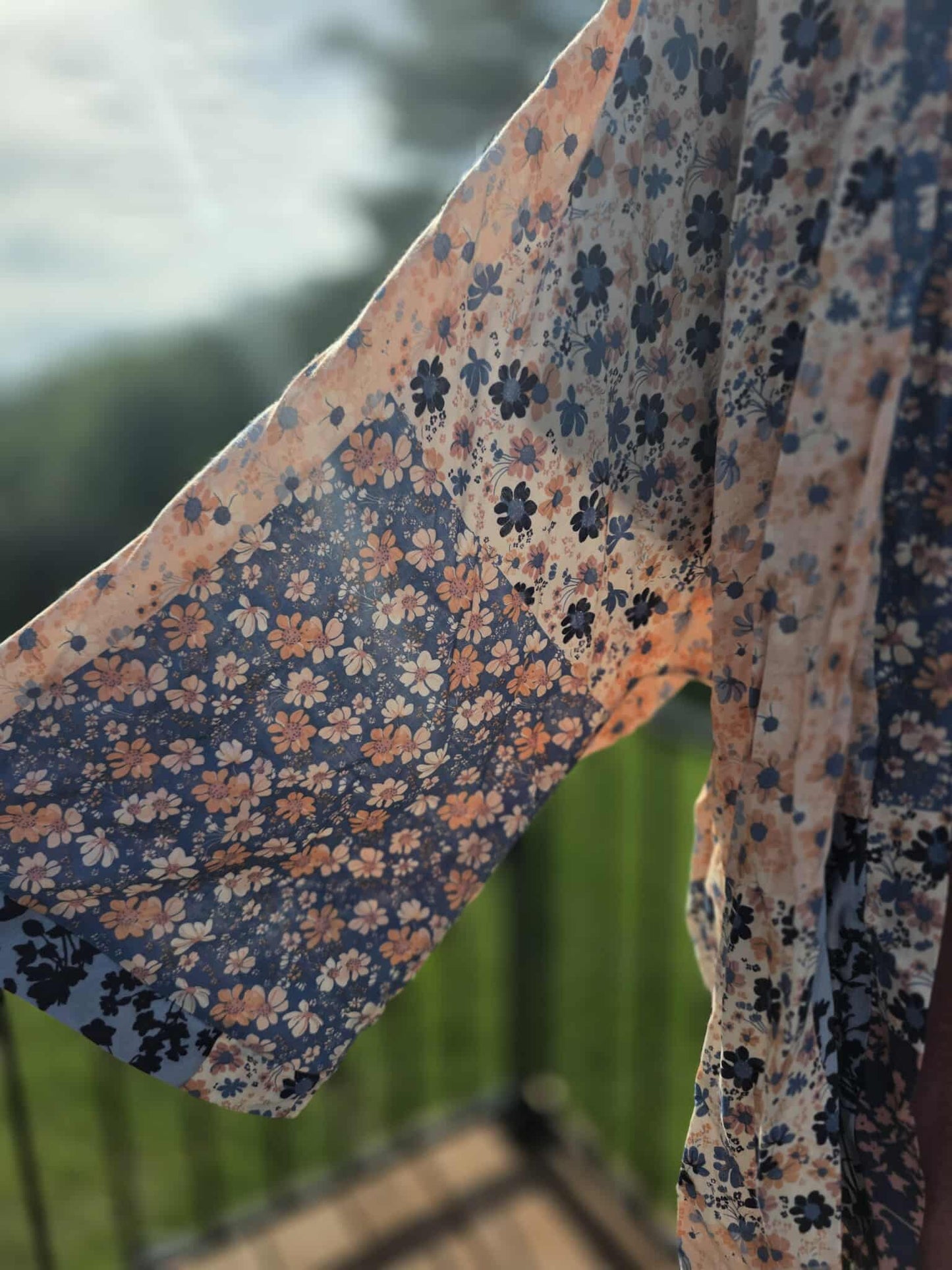 Closet Craving: Patchwork Floral Kimono