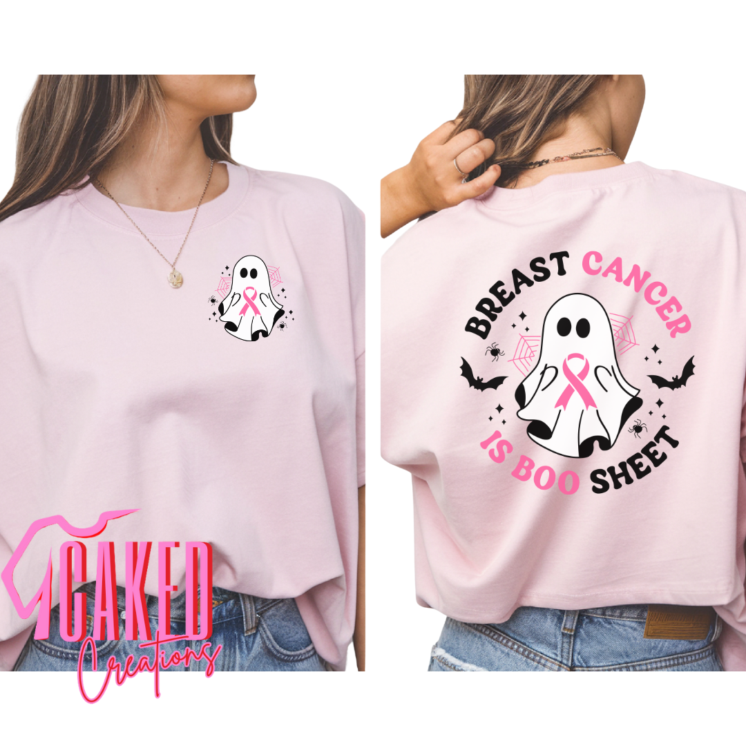 Breast Cancer is Boo Sheet Tee