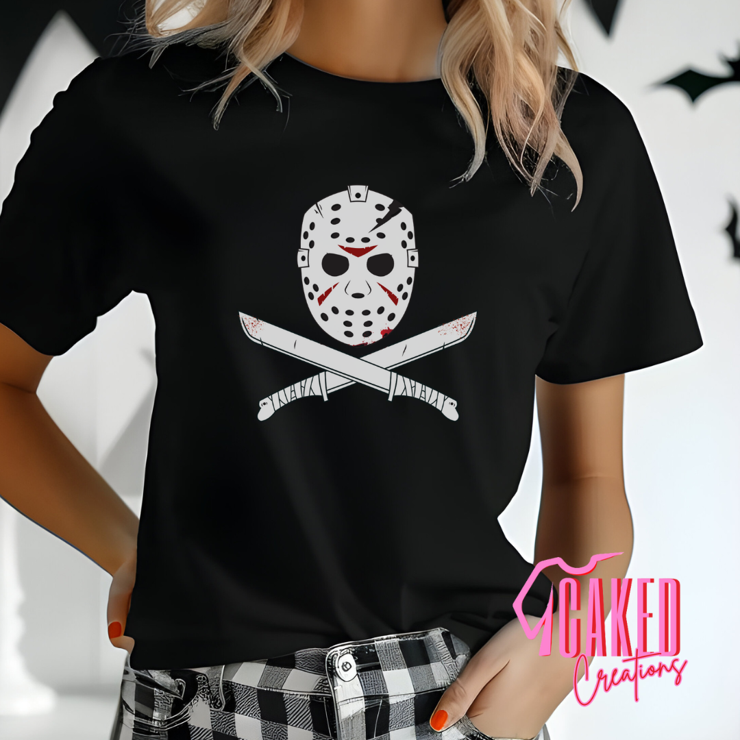 Jason Mask & Machetes Tee