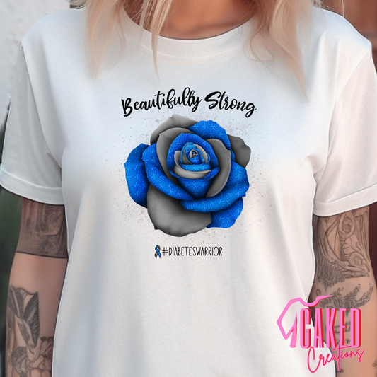 Beautifully Strong Diabetes Warrior Tee