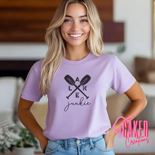 Lake Junkie Tee – Paddles & Adventure Outdoor Shirt