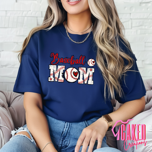 Baseball Mom Tee