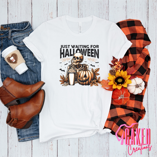 Just Waiting for Halloween Tee
