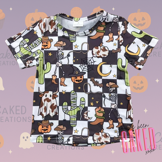 Kids Western Halloween Tee