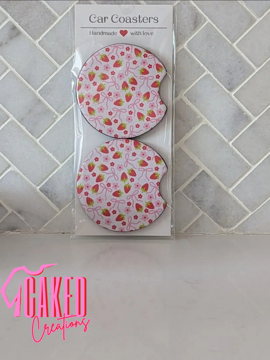 Car Coasters – Handmade Cup Holder Accessories
