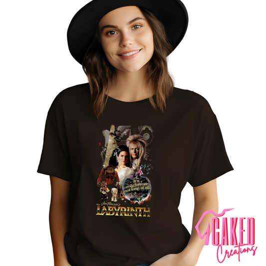 Goblin Maze Fantasy Tee