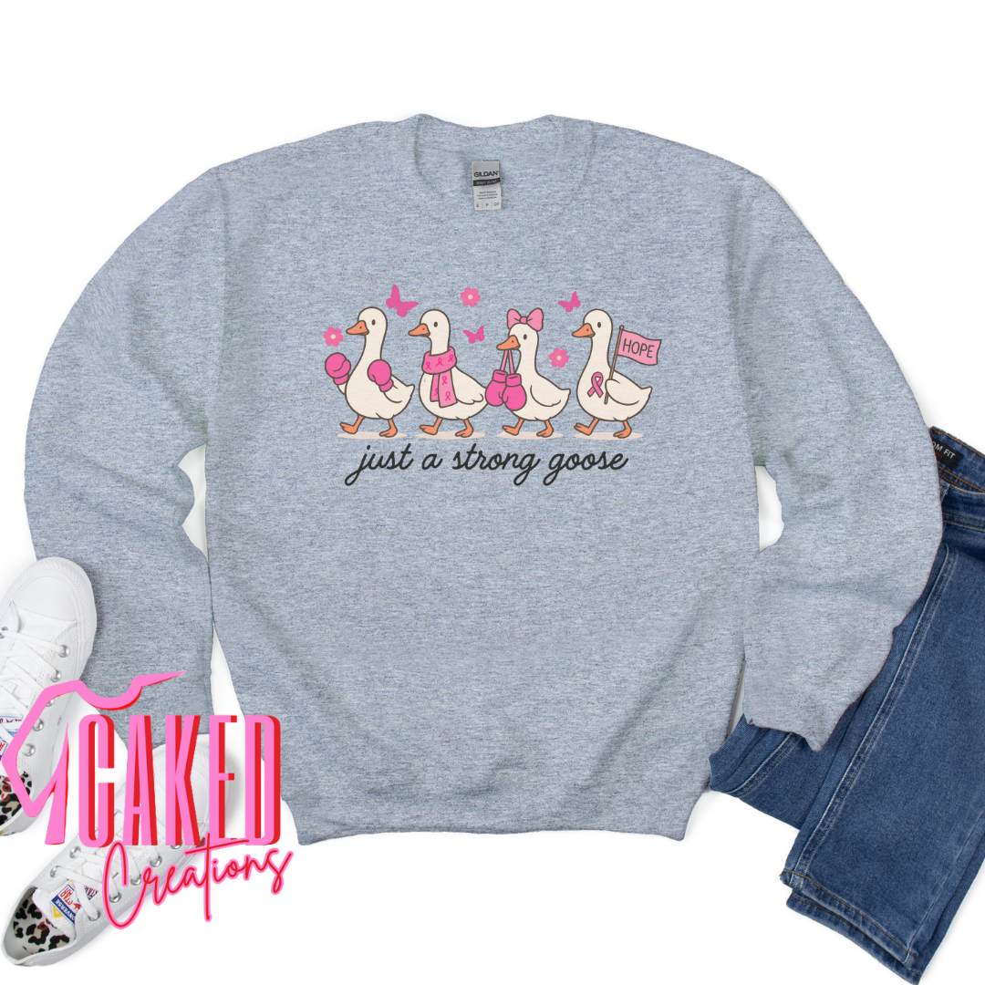 Strong Goose Tee – Breast Cancer Awareness Shirt