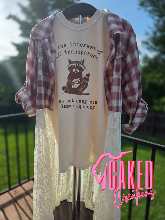 Closet Craving: Retro Daisy & Lace Sheer Kimono – Size 1X (14/16W)