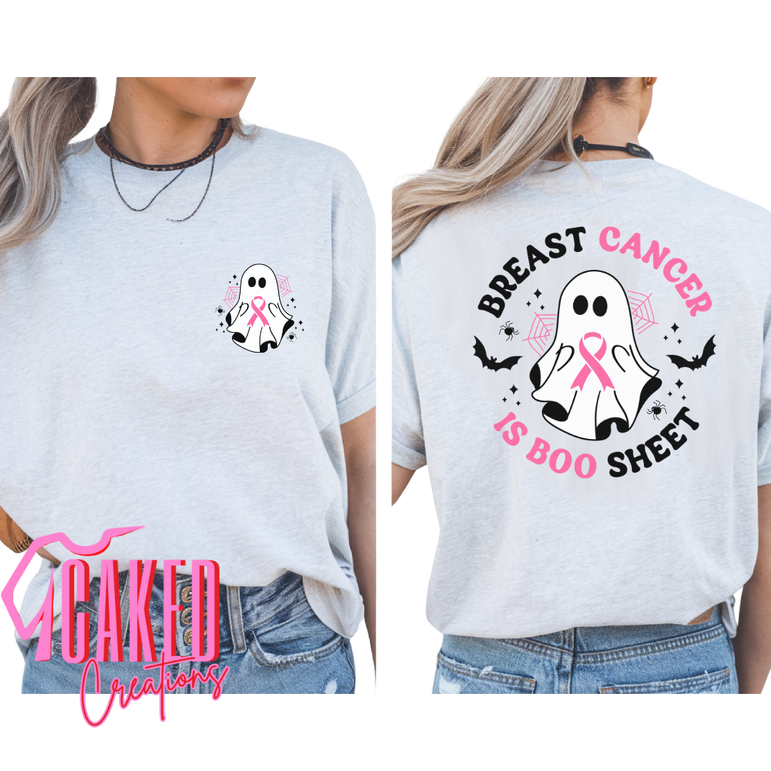 Breast Cancer is Boo Sheet Tee