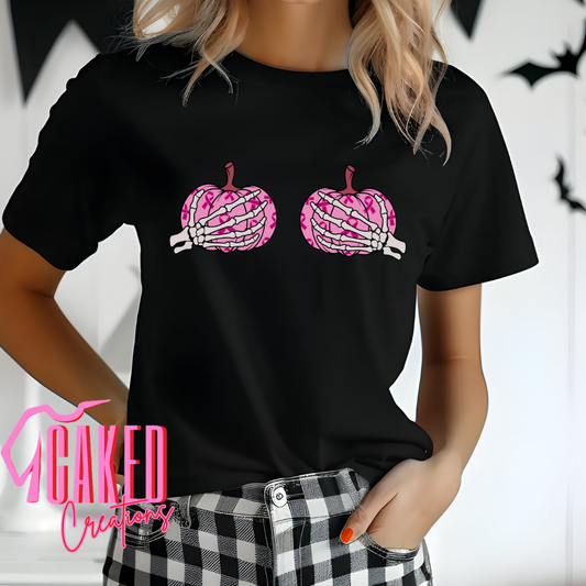 Pumpkin Hands Awareness Tee