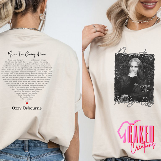 Mama I’m Coming Home Lyrics Tee