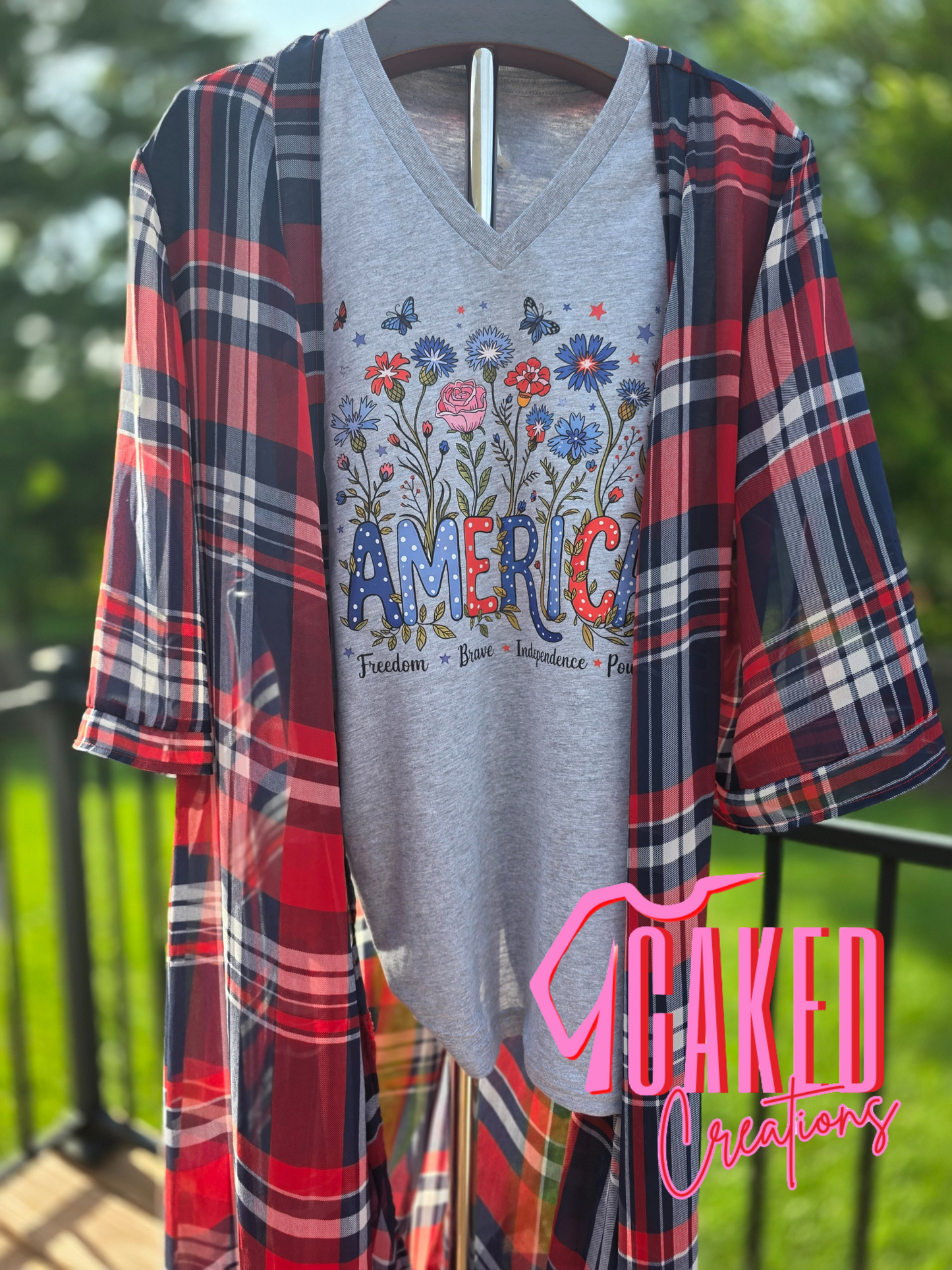 Closet Craving: Red, White & Sheer Plaid Kimono – Torrid 1/2