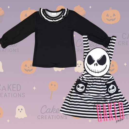Spooky Stripes Dress Set