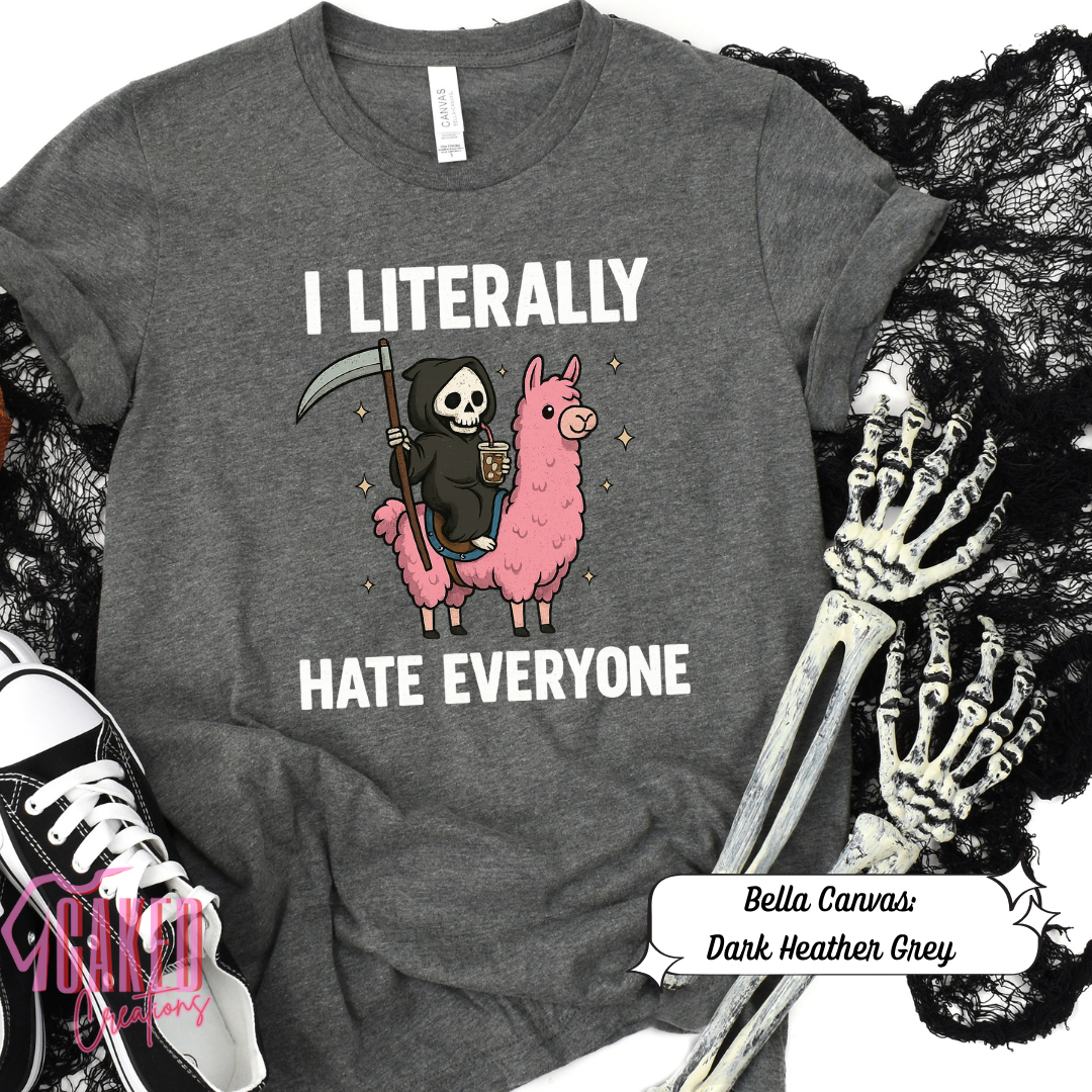 Grim Reaper Llama Tee