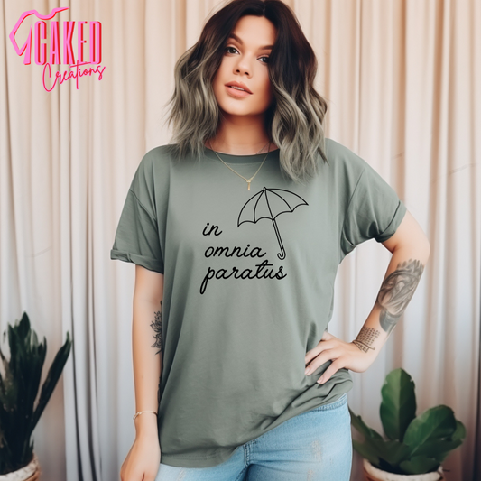 In Omnia Paratus – Gilmore Girls Inspired Tee